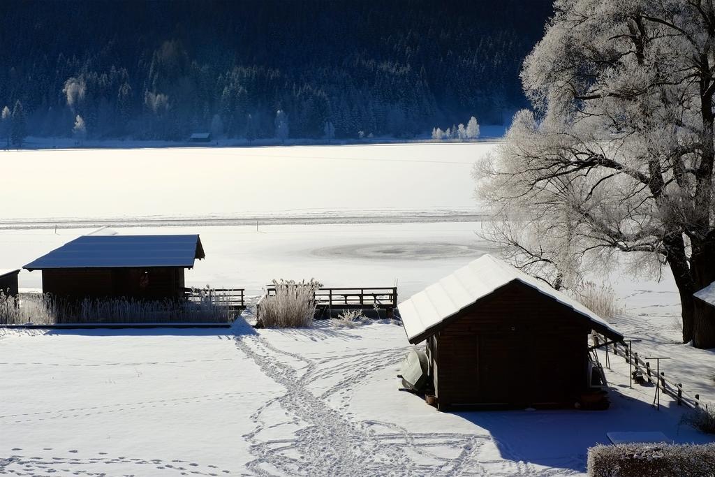 Draxl-Hof Ferienwohnungen Weissensee Luaran gambar